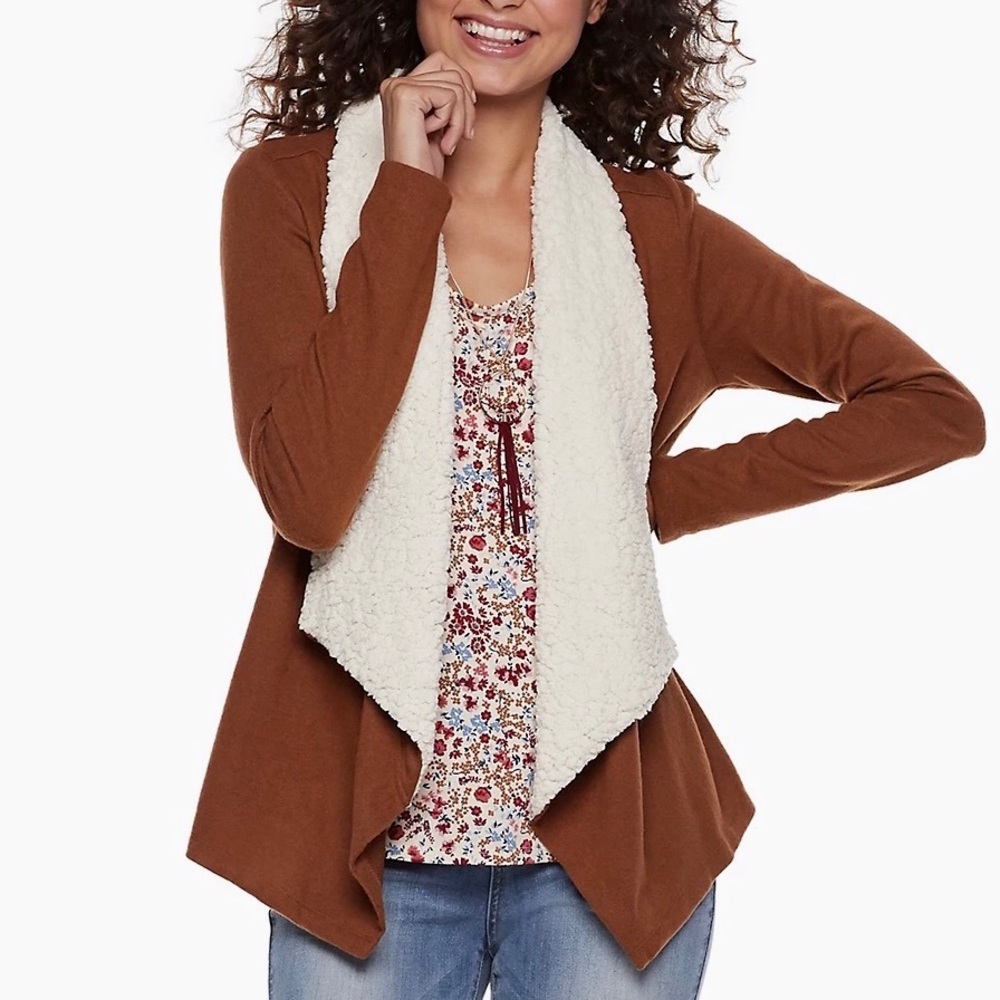 Super Soft Sherpa Cadigan✨